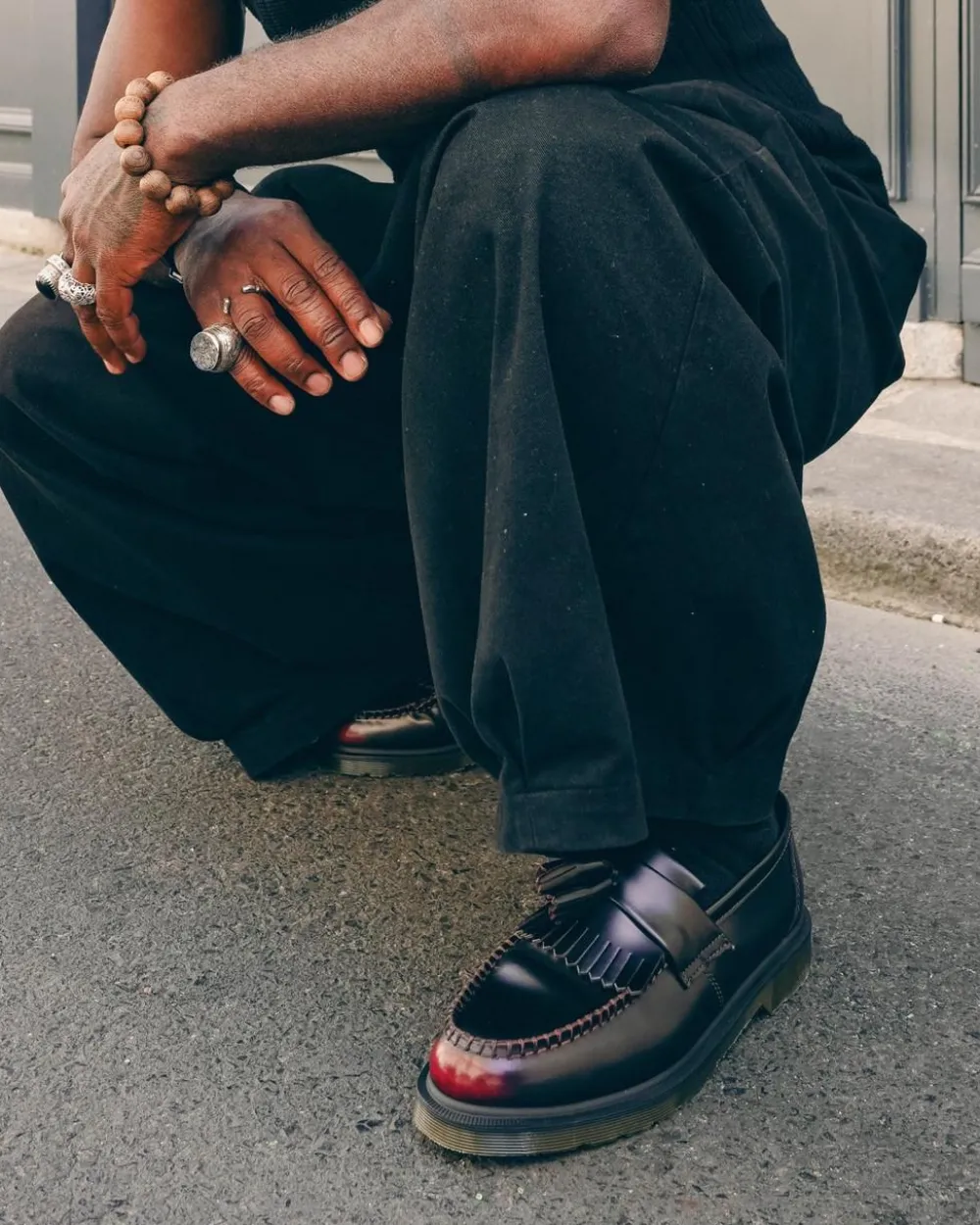 Nahkaiset Adrian Arcadia Tassel -Loaferit*Dr. Martens Fashion