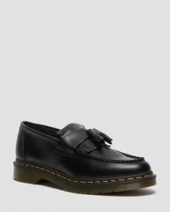 Nahkaiset Adrian Yellow Stitch Smooth Tassle -Loaferit*Dr. Martens Cheap