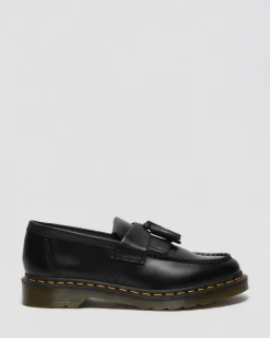 Nahkaiset Adrian Yellow Stitch Smooth Tassle -Loaferit*Dr. Martens Cheap