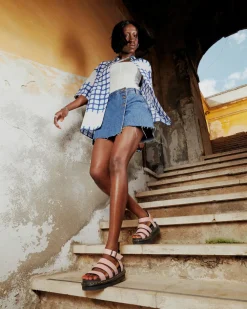 Nahkaiset Blaire Pisa Strap Platform -Sandaalit*Dr. Martens Hot