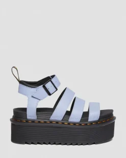 Nahkaiset Blaire Quad Pisa Strap Platform -Sandaalit*Dr. Martens Best