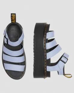 Nahkaiset Blaire Quad Pisa Strap Platform -Sandaalit*Dr. Martens Best