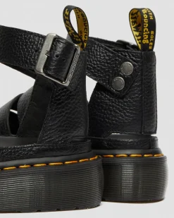 Nahkaiset Clarissa Ii Quad Milled Nappa Platform -Sandaalit*Dr. Martens Cheap