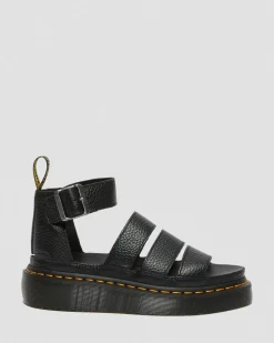 Nahkaiset Clarissa Ii Quad Milled Nappa Platform -Sandaalit*Dr. Martens Cheap