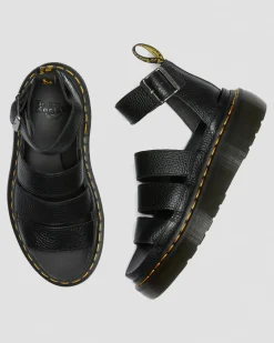 Nahkaiset Clarissa Ii Quad Milled Nappa Platform -Sandaalit*Dr. Martens Cheap