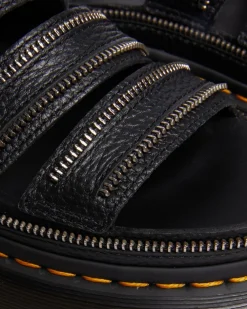 Nahkaiset Clarissa Ii Quad Hardware Milled Nappa Platform -Sandaalit*Dr. Martens Online