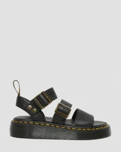 Nahkaiset Gryphon Quad Platform -Sandaalit*Dr. Martens Clearance