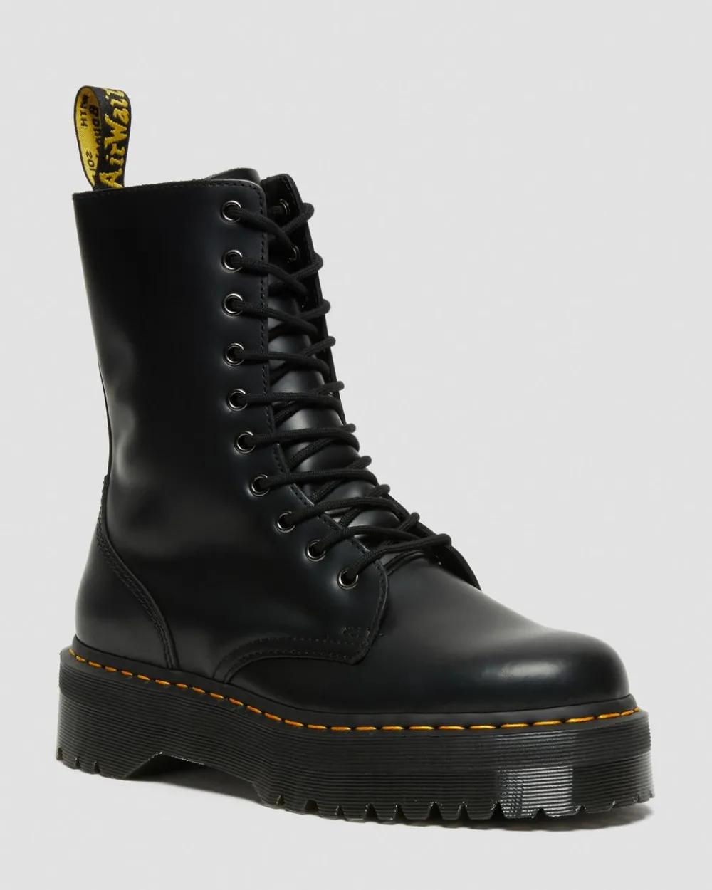 Nahkaiset Jadon Hi Smooth Platform -Maiharit*Dr. Martens Fashion