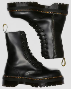 Nahkaiset Jadon Hi Smooth Platform -Maiharit*Dr. Martens Fashion