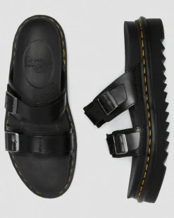 Nahkaiset Myles Brando Buckle Slide -Sandaalit*Dr. Martens Store