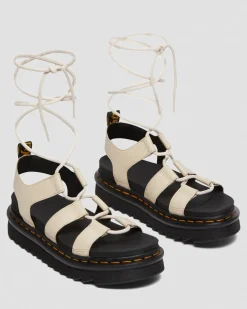 Nahkaiset Nartilla Milled Nappa -Gladiaattorisandaalit*Dr. Martens Best Sale