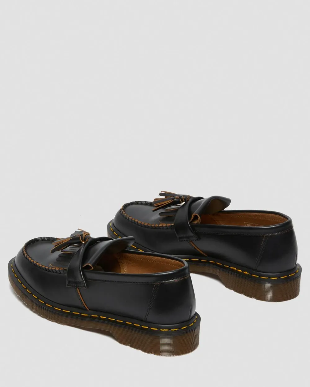 Nahkaiset Vintage Made In England Quilon Tassel -Loaferit*Dr. Martens Hot
