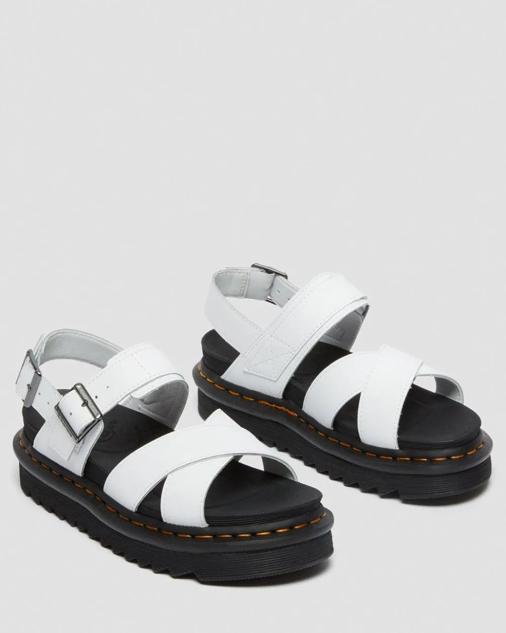 Nahkaiset Voss Ii Hydro -Remmisandaalit*Dr. Martens Sale