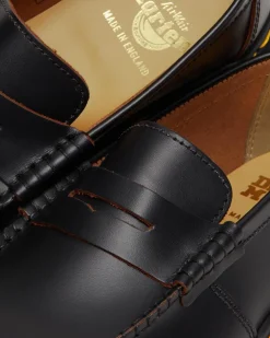 Penton Bex Yellow Stitch Quilon Leather -Loaferit*Dr. Martens Best Sale