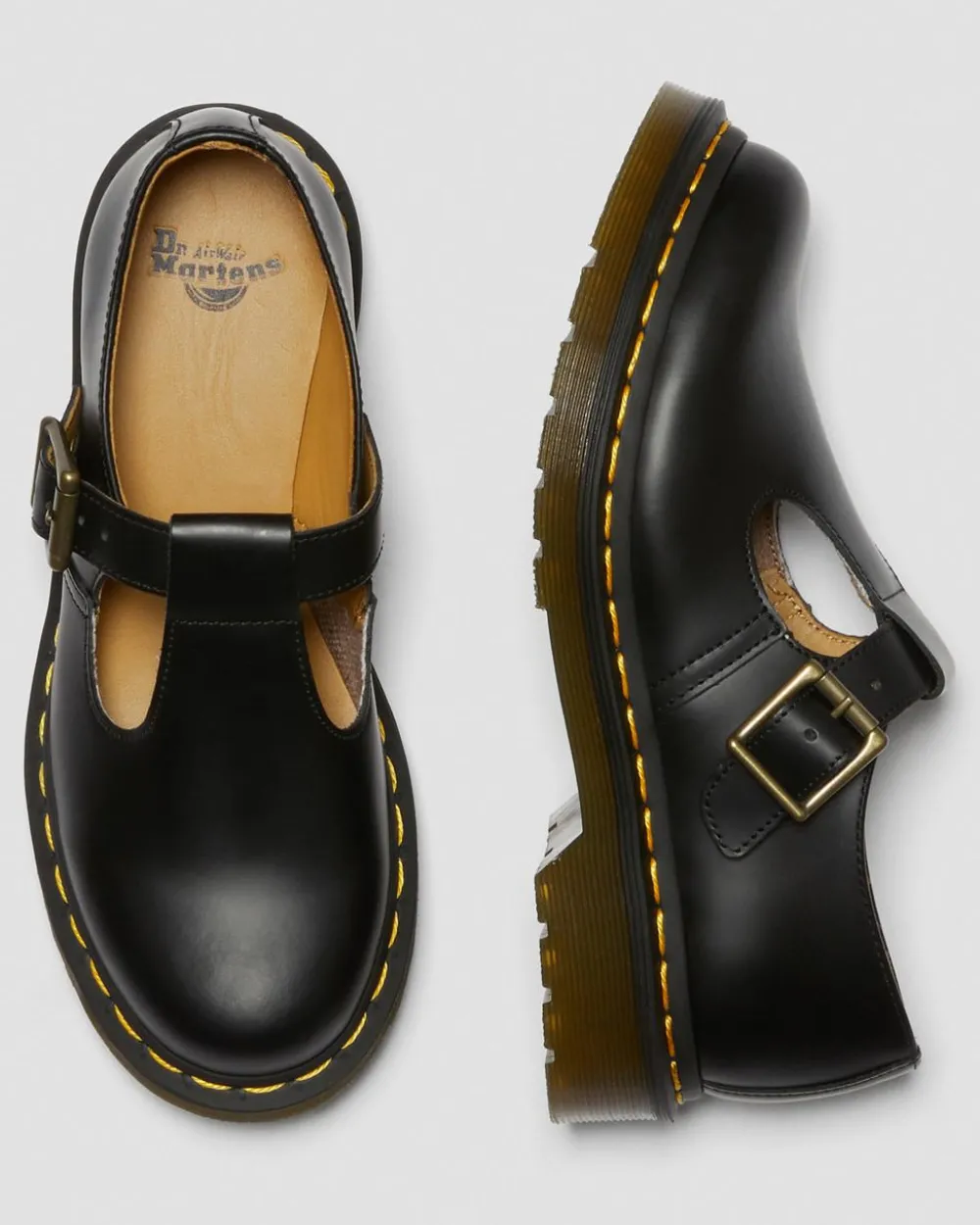 Polley Smooth Leather Mary Jane -Kengät*Dr. Martens Cheap