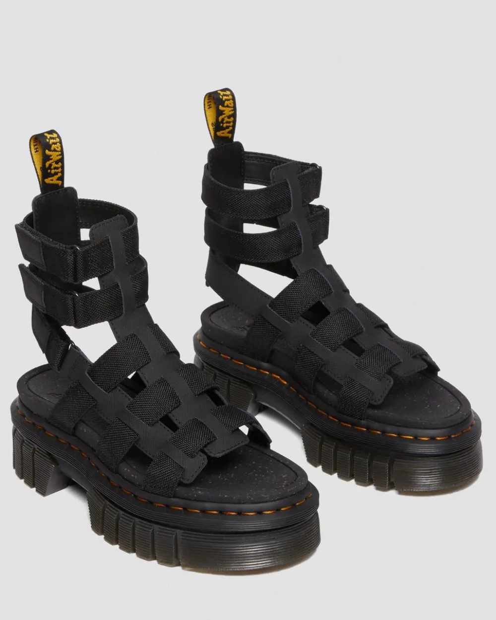 Ricki Extra Tough Leather Platform Gladiator Sandals*Dr. Martens Outlet