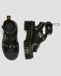 Ricki Hardware Nappa Lux Leather -Platformsandaalit*Dr. Martens Online