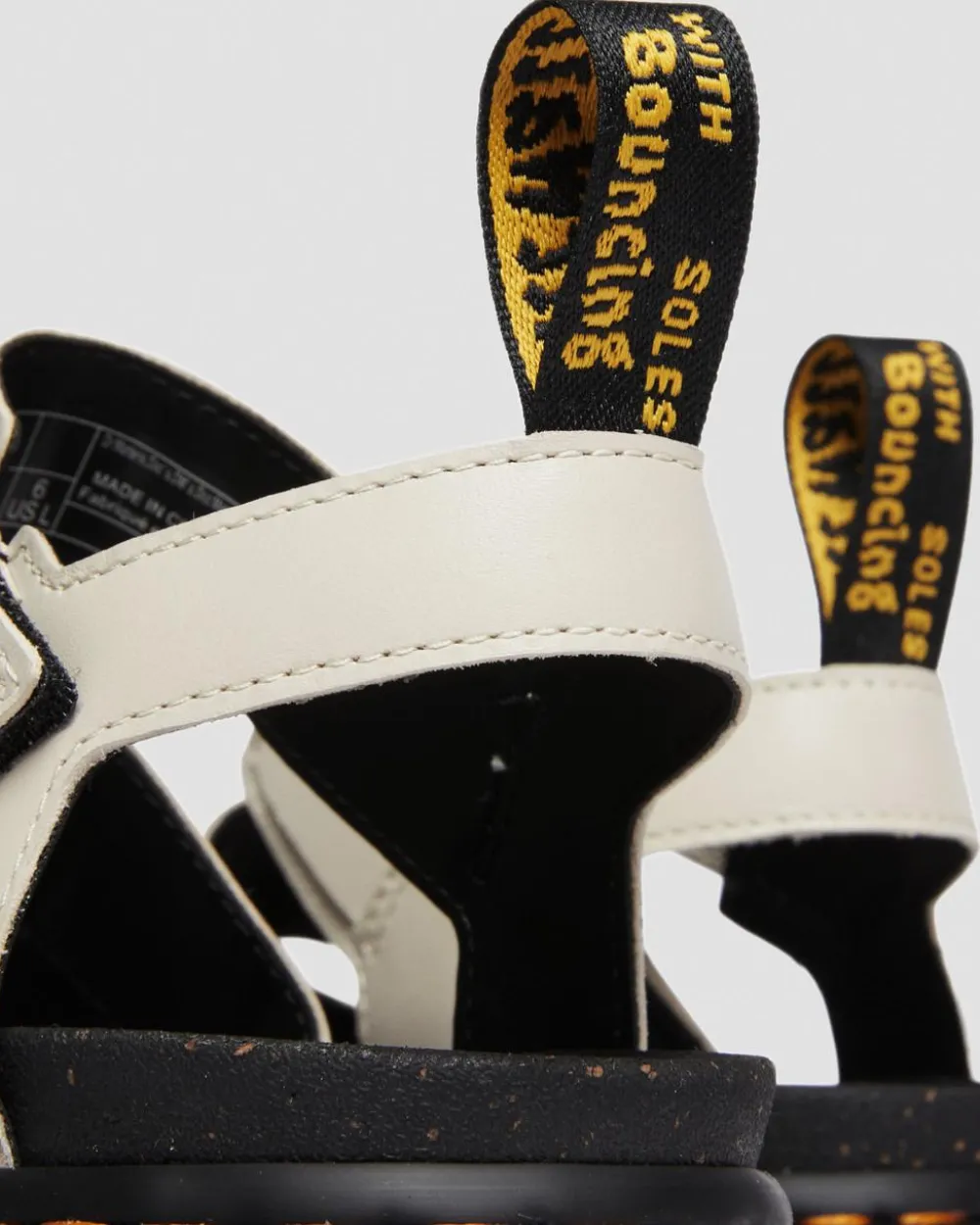Ricki Nappa Lux Leather 3-Strap Platform -Sandaalit*Dr. Martens Sale