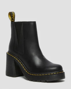 Spence Leather Flared Heel Chelsea Boots*Dr. Martens New
