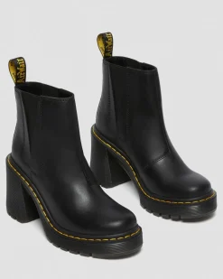 Spence Leather Flared Heel Chelsea Boots*Dr. Martens New