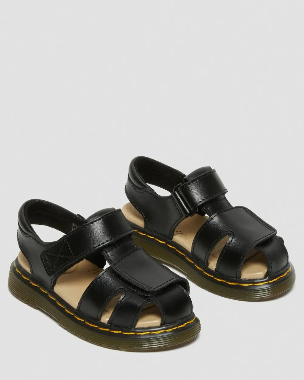 Taaperoiden Moby Ii Leather Strap Velcro -Sandaalit*Dr. Martens Best