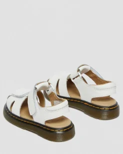 Taaperoiden Moby Ii Leather Strap Velcro -Sandaalit*Dr. Martens Best