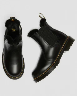 Tekoturkisvuoratut 2976 Leonore Chelsea -Bootsit*Dr. Martens Cheap