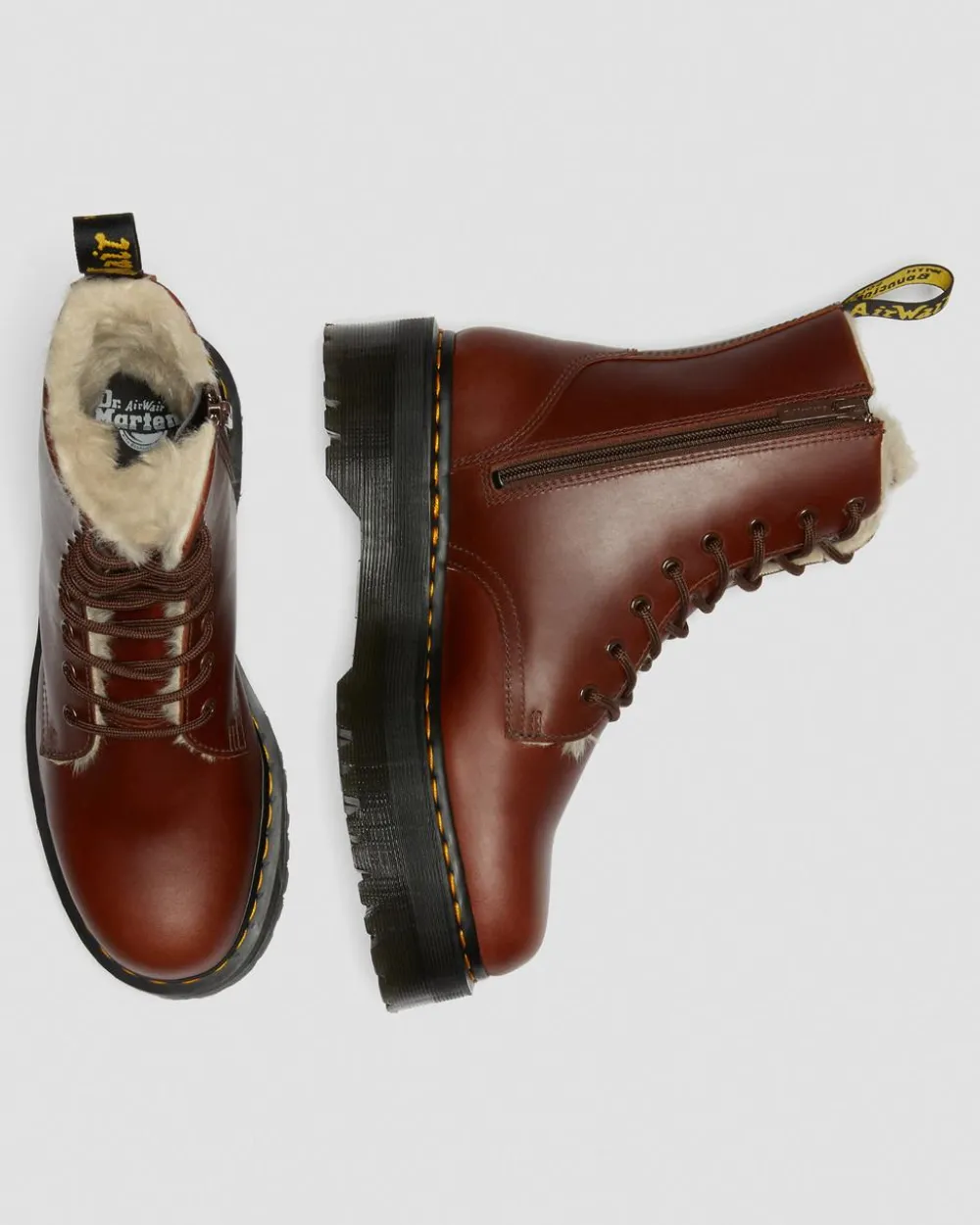 Tekoturkisvuoratut Jadon -Platformit*Dr. Martens Flash Sale